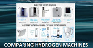 Comparing Types of Hydrogen Water Machines