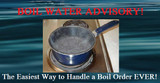 The Ultra Way to Handle a Boil Water Advisory