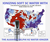 Ionizing Soft Water in So. Carolina - Delphi H2 Water Ionizer