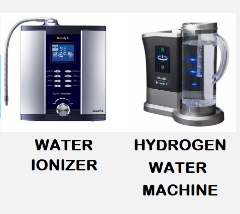water ionizer vs hydrogen water machine