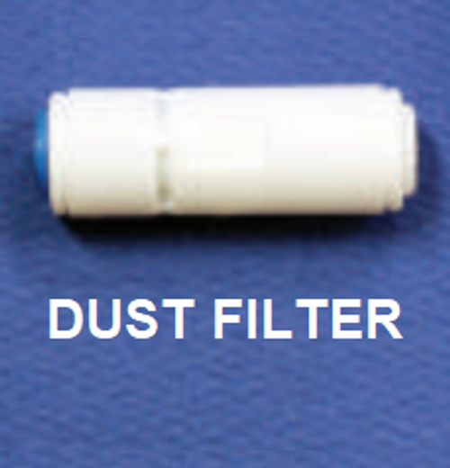 /4 Inch Quick-Connect Dust Filter for Catching Sand & Sediment